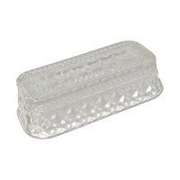 Vintage Anchor Hocking Wexford Clear Butter Dish