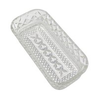 Vintage Anchor Hocking Wexford Clear Butter Dish