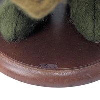 Vintage Woodsman Santa Clause Cloth Figure