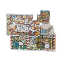 Vintage Storybook House Advent Calendar