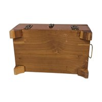 Mid-Century Minimalist Wooden Keepsake Box