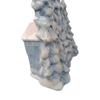 Vintage Hand-Painted Ceramic Christmas Scene