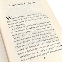 1951 Custer's Last Stand by Quentin Reynolds Hardcover