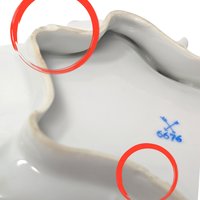 Vintage Arnart Porcelain Floral Dish