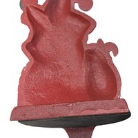 Vintage Cast Iron Christmas Stocking Holder Choice