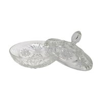 Vintage Anchor Hocking Prescut Covered Candy Dish