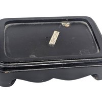 Vintage Large Blue and White Porcelain Moon Flask Vase