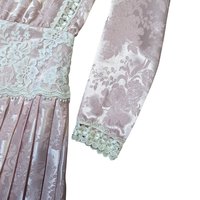 Vintage Scott McClintock Pink Tea Length Dress