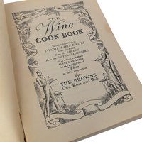 1960 The Wine Cook Book Softcover Edition