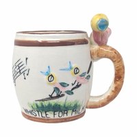 Vintage Whistle for Milk Ceramic Mug