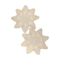Vintage Star Crochet Doily Set