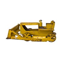 1940s Doepke Model Toys Caterpillar Bulldozer – Pressed Steel Industrial Toy