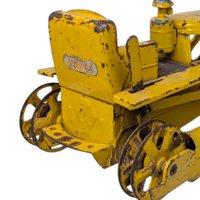 1940s Doepke Model Toys Caterpillar Bulldozer – Pressed Steel Industrial Toy