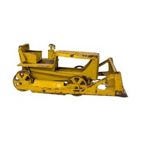 1940s Doepke Model Toys Caterpillar Bulldozer – Pressed Steel Industrial Toy