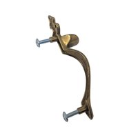 Vintage Brass Fleur-de-lis Cabinet Pulls