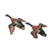 Vintage Painted Wooden Duck Decoy Ornaments
