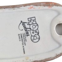 Ceramic Hobo Luvkins Candle Holder Set