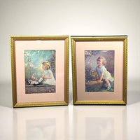 1930s Framed Art Prints: Kenyon & Lindsey