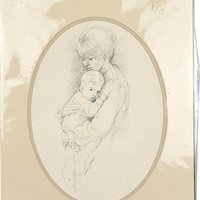 1975 Sharon Johnson Mother and Child Print Set