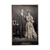 Antique A. Gozanski Cabinet Card Photo Set