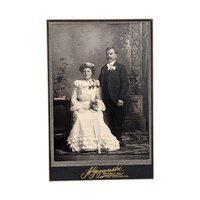 Antique A. Gozanski Cabinet Card Photo Set