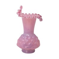 Vintage Fenton Plum Opalescent Jack in the Pulpit Vase – Jacqueline Art Glass Decor