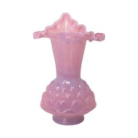 Vintage Fenton Plum Opalescent Jack in the Pulpit Vase – Jacqueline Art Glass Decor