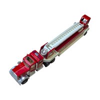 Vintage Tonka Red Hook and Ladder Fire Truck 2 Piece 33 Inch Working Ladder
