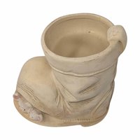 JCCI Vintage Mouse and Boot Planter