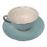 1962 Nancy Prentiss Tea Cup and Saucer Set - Set of 3