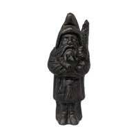 Vintage Cast Iron Gnome Still Bank