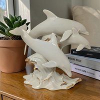 Lenox Between Sea and Sky Dolphin Figurine