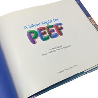 1998 A Silent Night for Peef Hardcover Children's Book