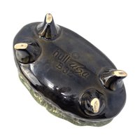 Vintage Hull B32 Green Ceramic Planter