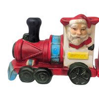Vintage Christmas Express Ceramic Holiday Train Set
