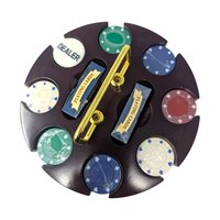 Vintage Cardinal Deluxe Rotating Poker Rack Set