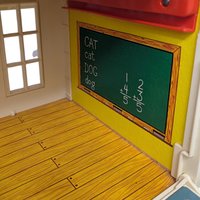 1971 Fisher Price Play Family School House