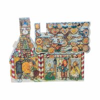 Vintage Storybook House Advent Calendar