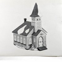 1990 Dept. 56 "Sleepy Hollow Church" New England Village