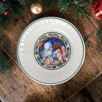 1989 Watkins Country Kids Christmas Pie Dish