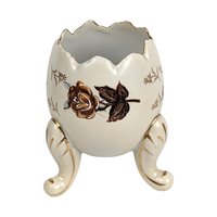 Vintage Napcoware Footed Egg Vase