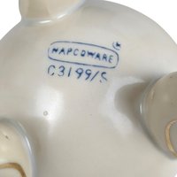 Vintage Napcoware Footed Egg Vase