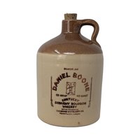 1974 Daniel Boone Kentucky Straight Bourbon Stoneware Jug 11-D16