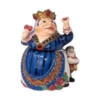 1992 Queen of Hearts Cookie Jar – Fitz and Floyd Alice in Wonderland Ceramic Decor