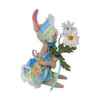 1996 Annalee Spring Daisy Girl Bunny