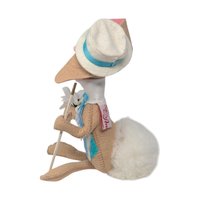 1996 Annalee Spring Boater Dandy Bunny