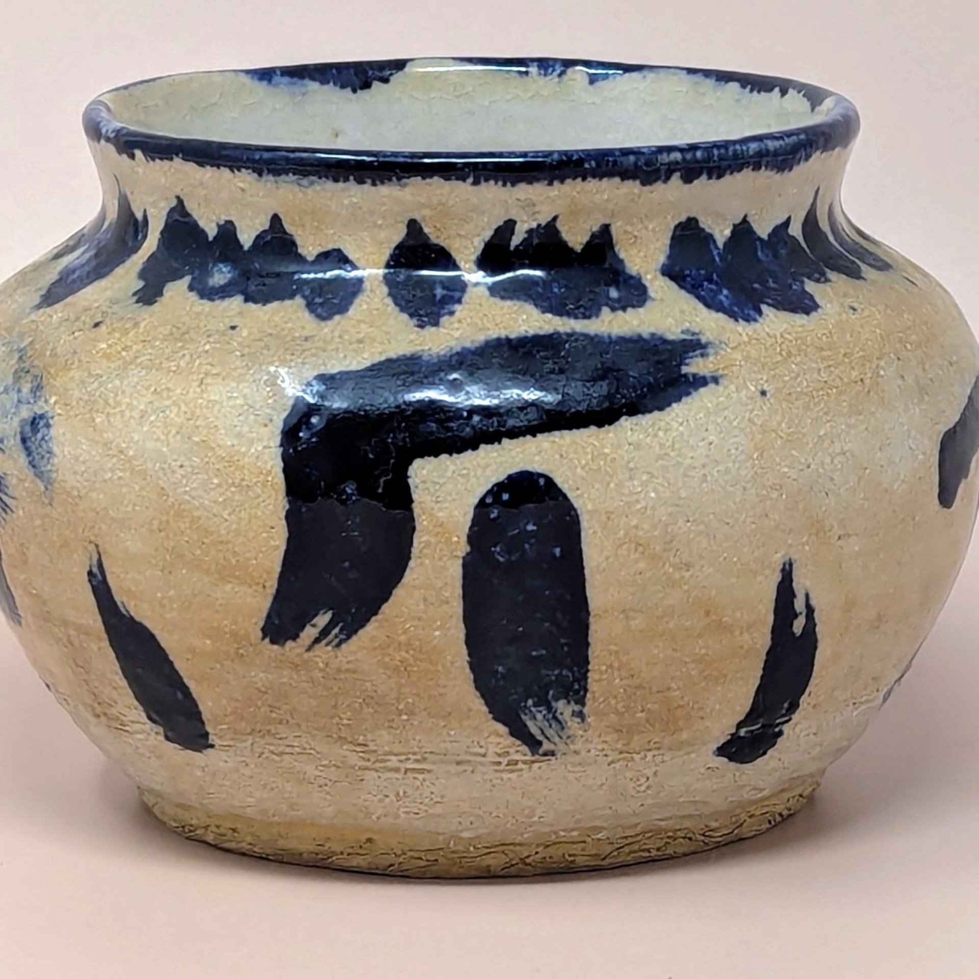 Mid-Century Senty Studio Pottery Bowl 
