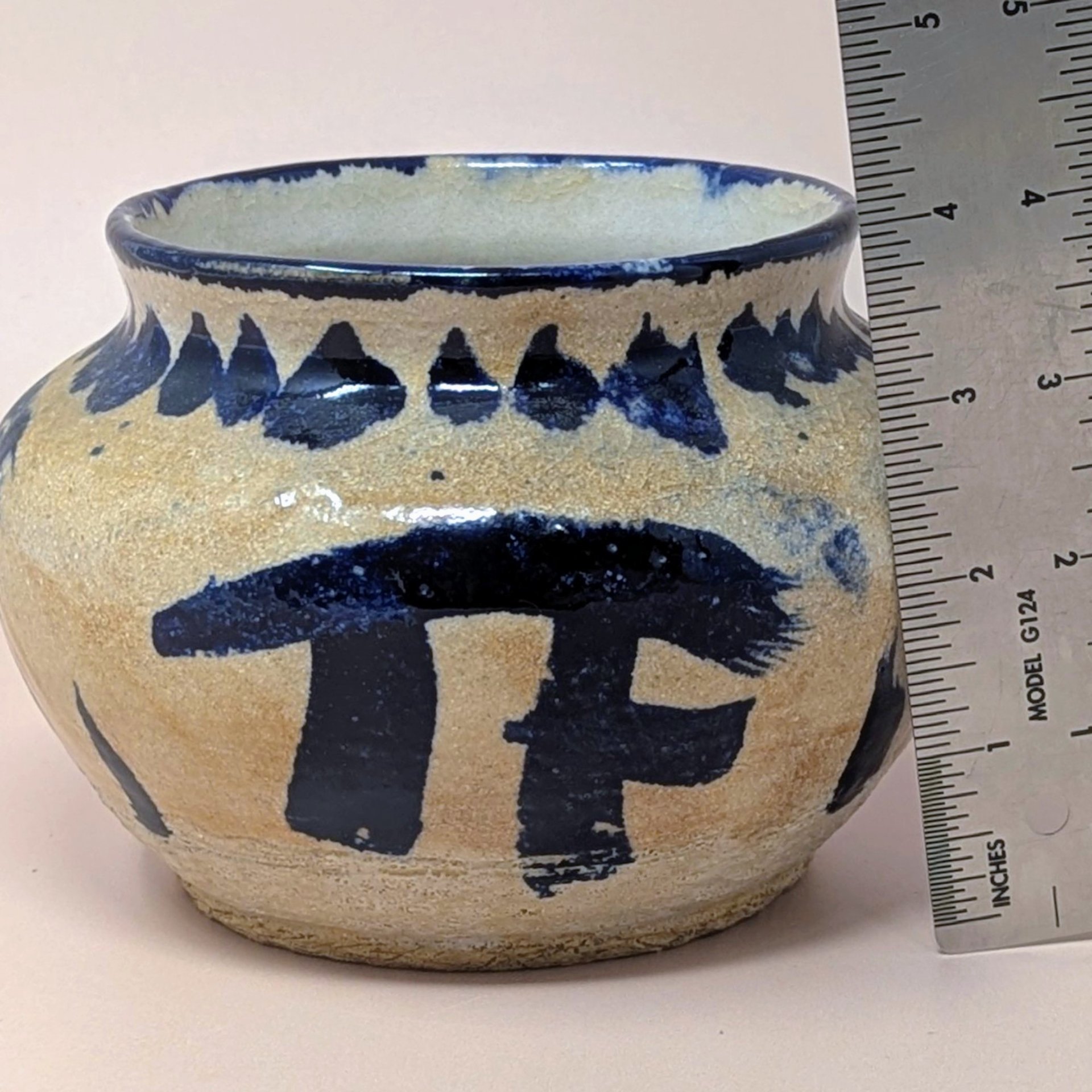 Mid-Century Senty Studio Pottery Bowl 