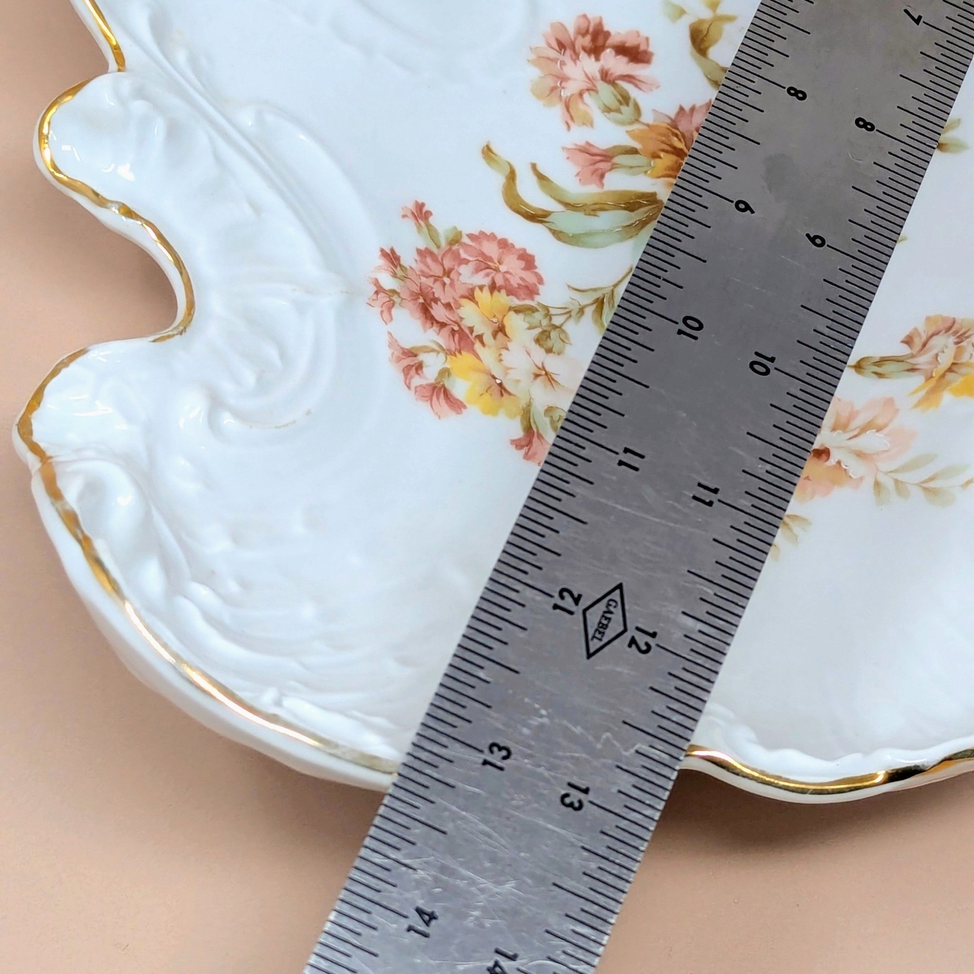 1890s Carl Tielsch Germany Porcelain Bowl