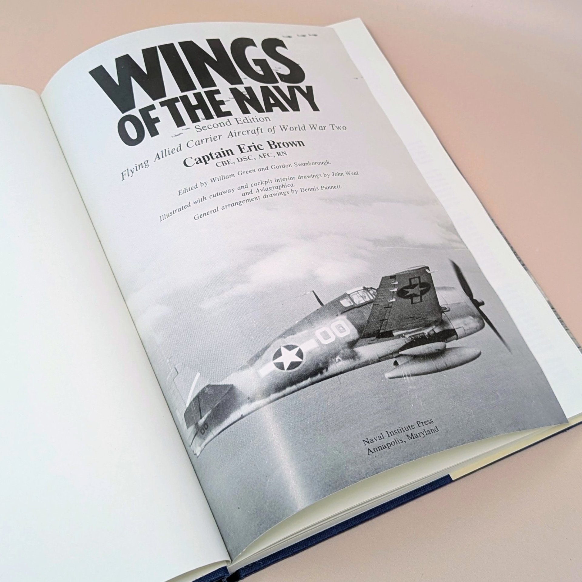 1987 Wings of the Navy,  Flying Allied Carrier Aircraft of World War 2, Capt. Eric Brown
